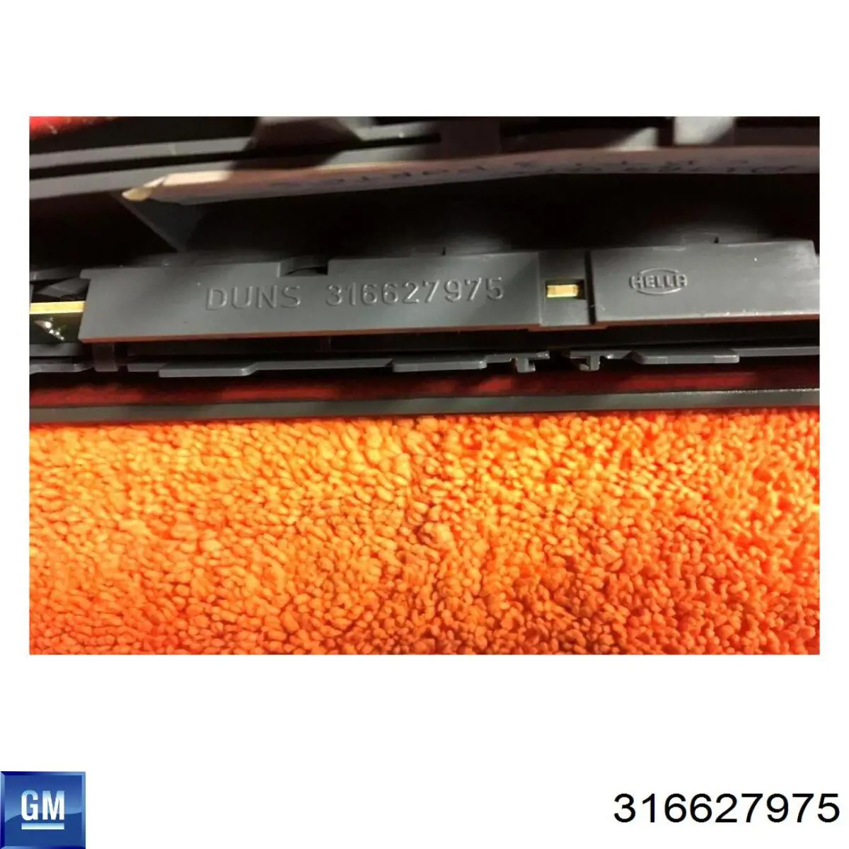 Compre 316627975 General Motors Sinal de parada traseiro adicional