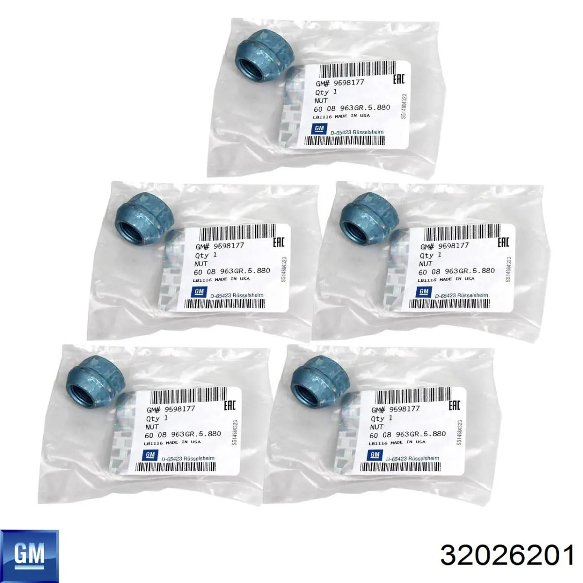 Parafuso de roda General Motors 32026201 preço, a partir de 80,88 USD
