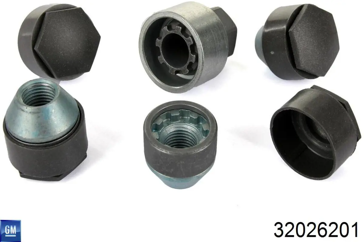 Parafuso de roda 32026201 General Motors