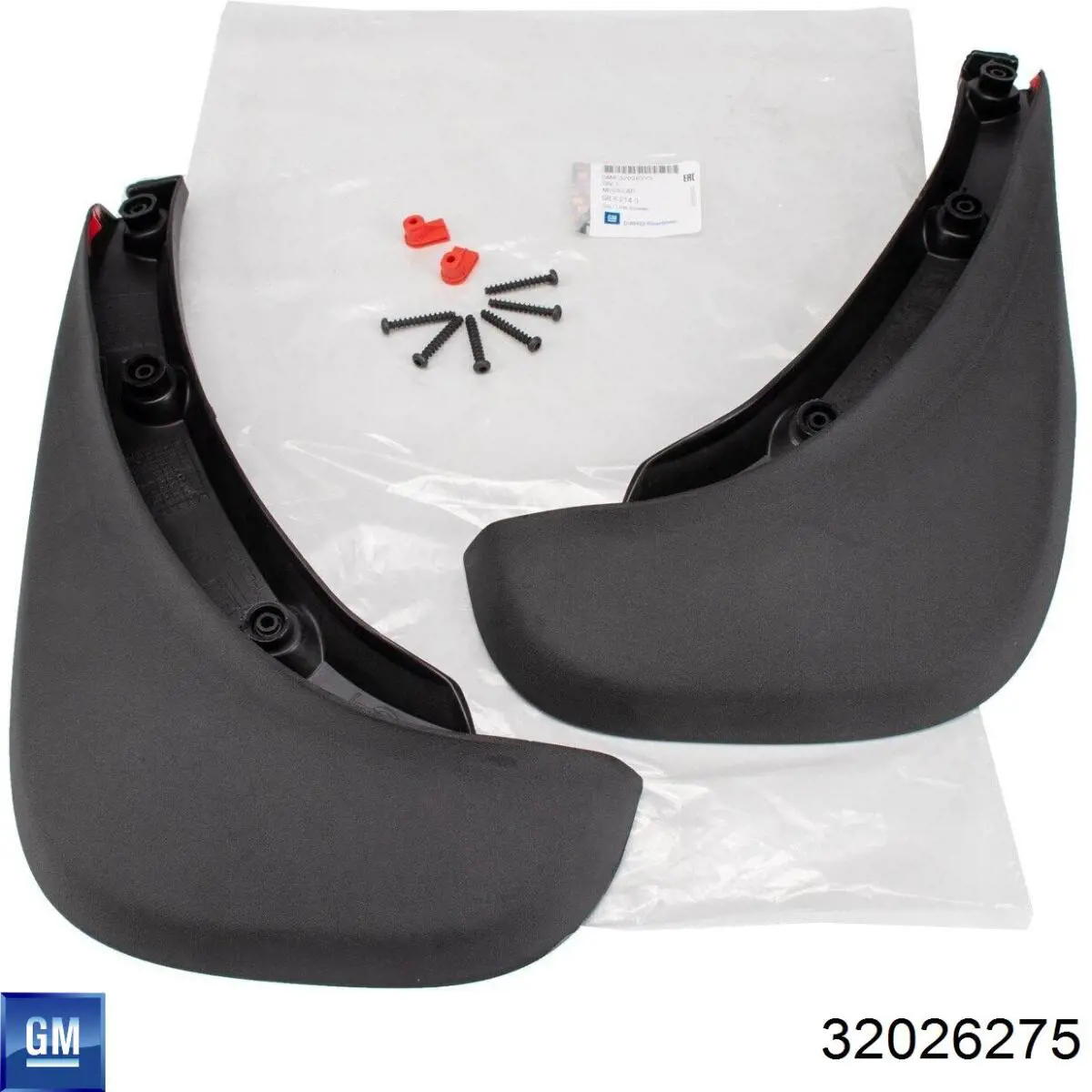Protetores de lama traseiros, kit para Opel Astra J 