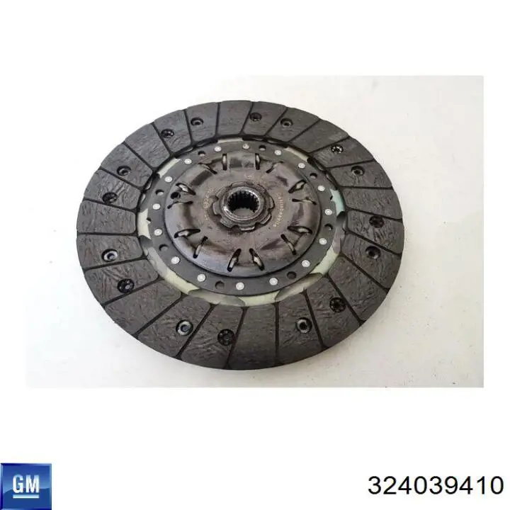 Kit de embraiagem (3 peças) 324039410 Opel