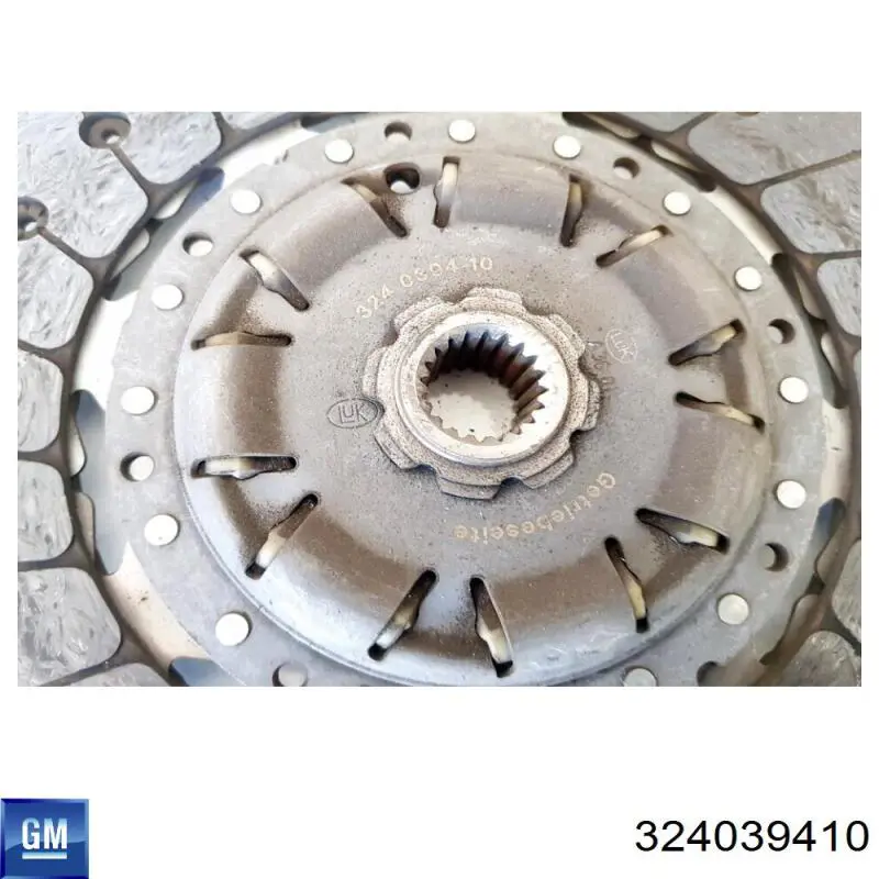 324039410 Opel Kit de embraiagem (3 peças)
