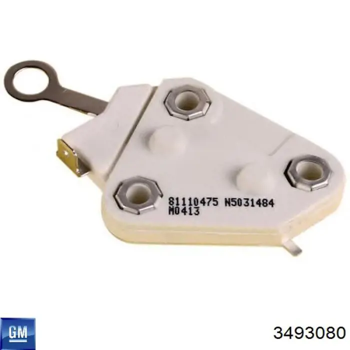 Relê-regulador do gerador (relê de carregamento) 3493080 General Motors