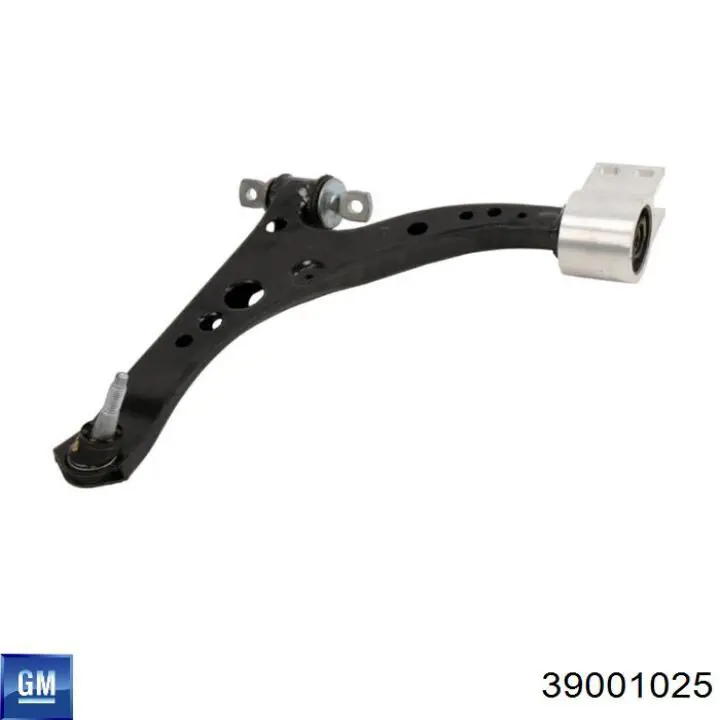 39001025 General Motors Braço oscilante inferior esquerdo de suspensão dianteira