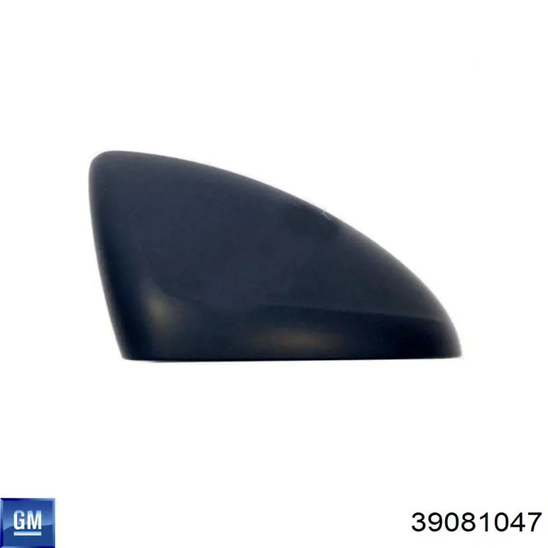 13396541 General Motors Placa sobreposta (tampa) do espelho de retrovisão direito