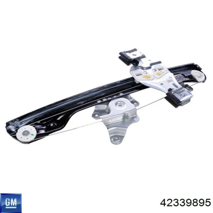 Mecanismo de acionamento de vidro da porta dianteira esquerda para Chevrolet Aveo III T300