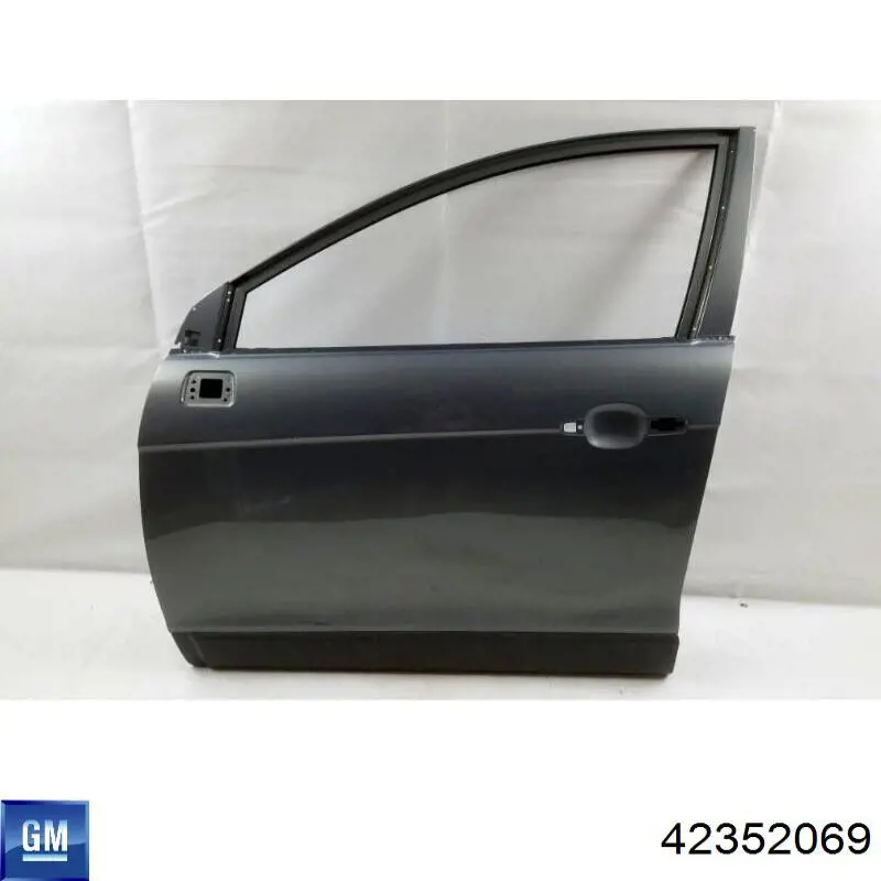 Porta dianteira esquerda para Chevrolet Captiva I C100