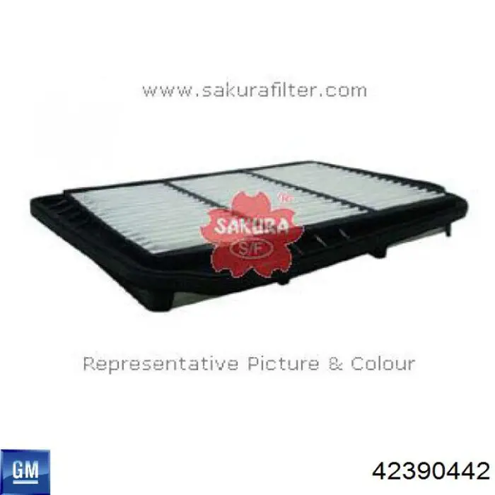 42390442 General Motors Filtro de ar