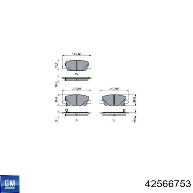 Compre GK1416 CTR Sapatas do freio dianteiras de disco