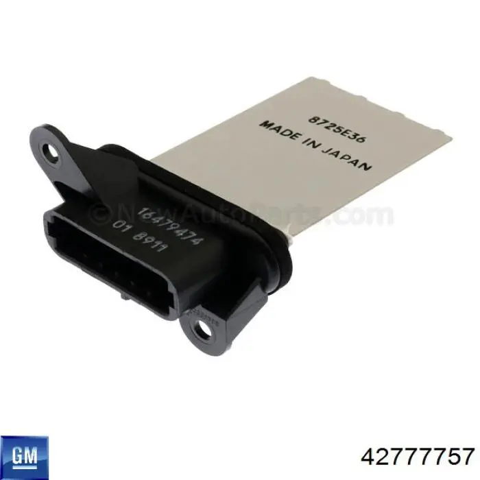 Compre 42777757 General Motors Motor de ventilador de forno (de aquecedor de salão)