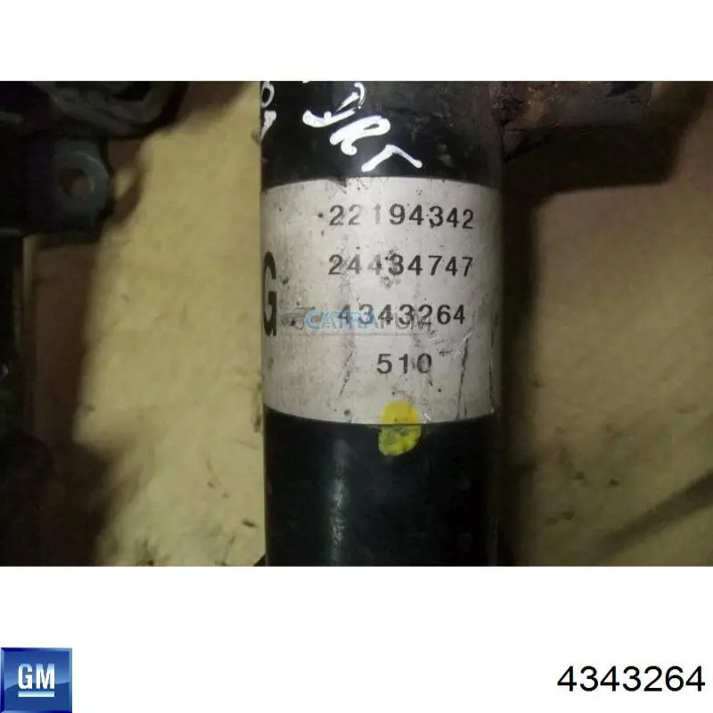 Amortecedor traseiro General Motors 4343264