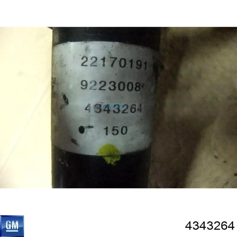 4343264 General Motors Amortecedor traseiro