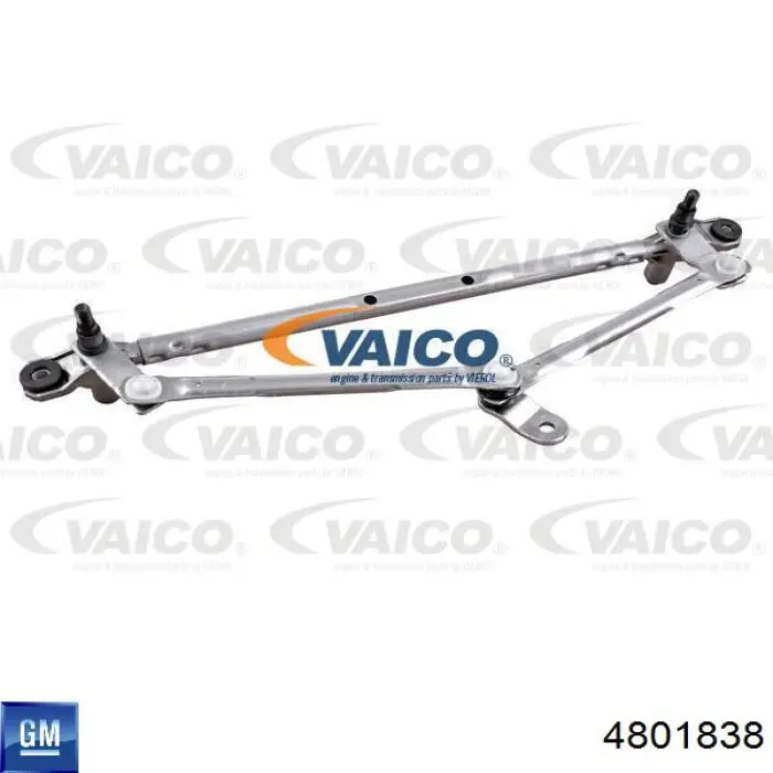 V401655 VEMO/Vaico Trapézio de limpador pára-brisas