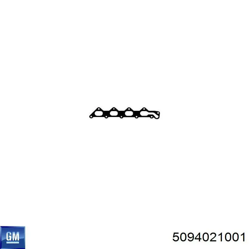 Vedante de tubo coletor de escape N70003D Korea (oem)