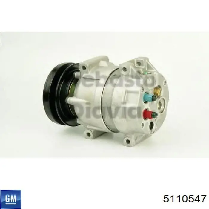 Compressor de aparelho de ar condicionado 5110547 General Motors