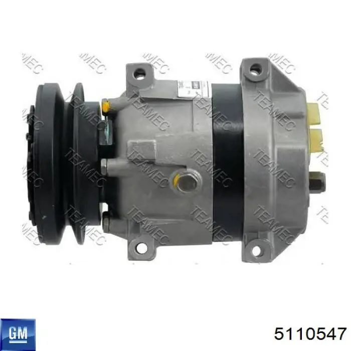 Compressor de aparelho de ar condicionado General Motors 5110547