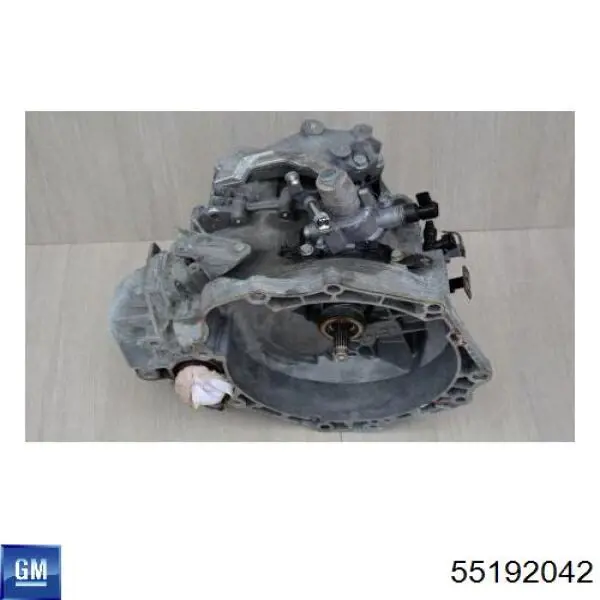 Caixa de Mudança montada (caixa mecânica de velocidades) 55192042 General Motors