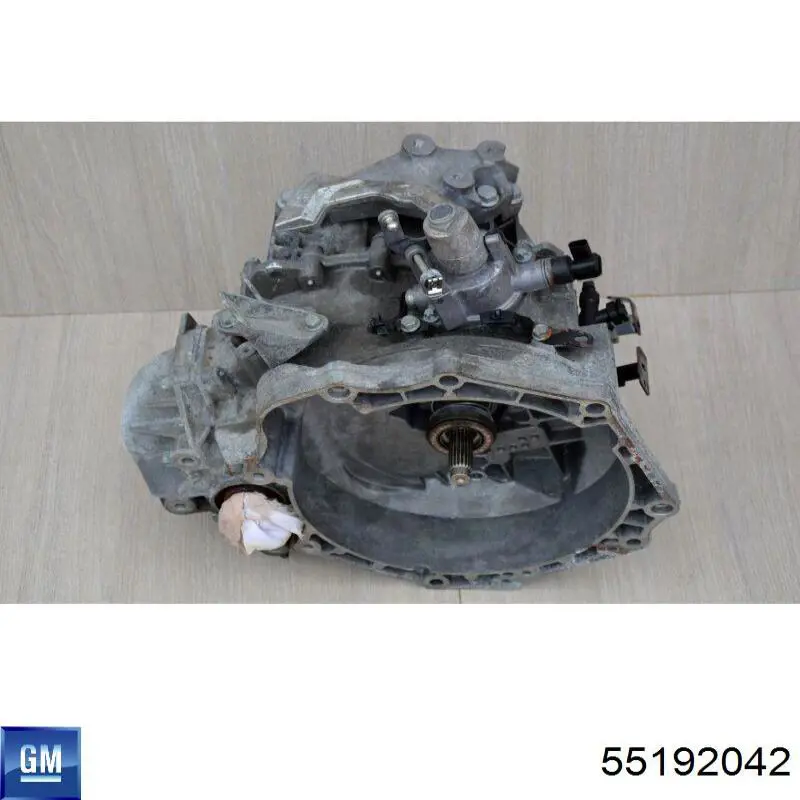 Caixa de Mudança montada (caixa mecânica de velocidades) 55192042 General Motors