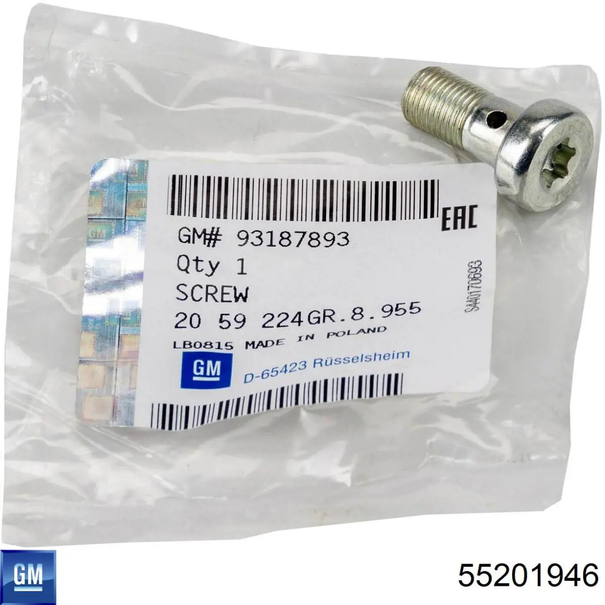 Vedante de mangueira de fornecimento de óleo de turbina General Motors 55201946 preço, a partir de 0,24 USD