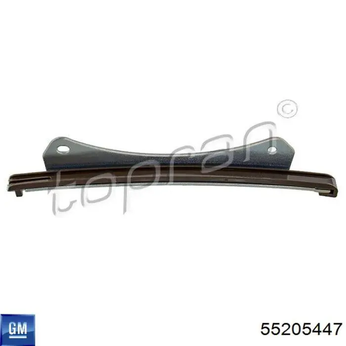 55205447 General Motors Amortecedor de cadeia do mecanismo de distribuição de gás