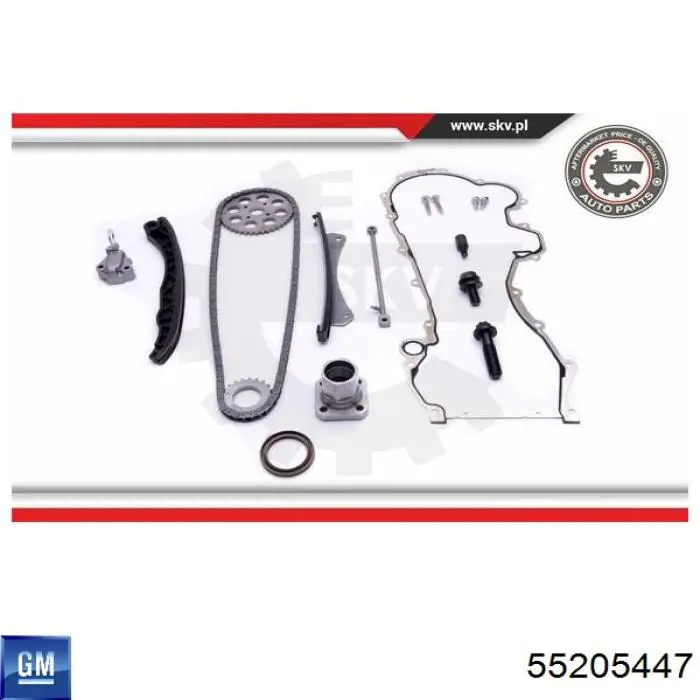 Amortecedor de cadeia do mecanismo de distribuição de gás General Motors 55205447 preço, a partir de 15,25 USD