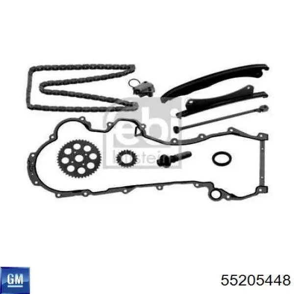 Compre 55205448 General Motors Sapato de reguladora de tensão da cadeia do mecanismo de distribuição de gás