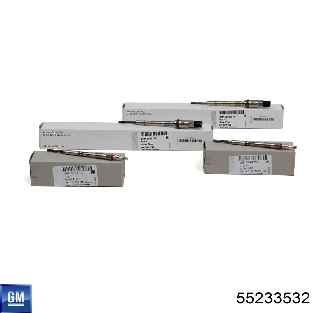 Vela de incandescência General Motors 55580403 preço, a partir de 135,49 USD
