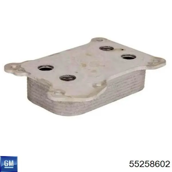 Radiador de óleo (frigorífico), debaixo de filtro Fiat/Alfa/Lancia 55211908