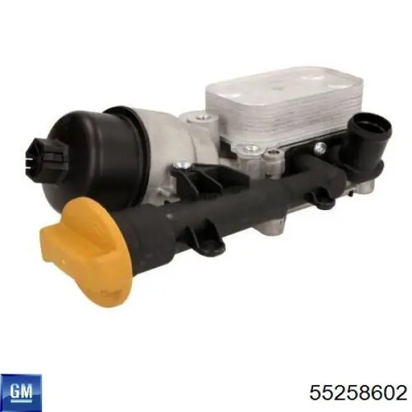 Compre 55211908 Fiat/Alfa/Lancia Radiador de óleo (frigorífico), debaixo de filtro