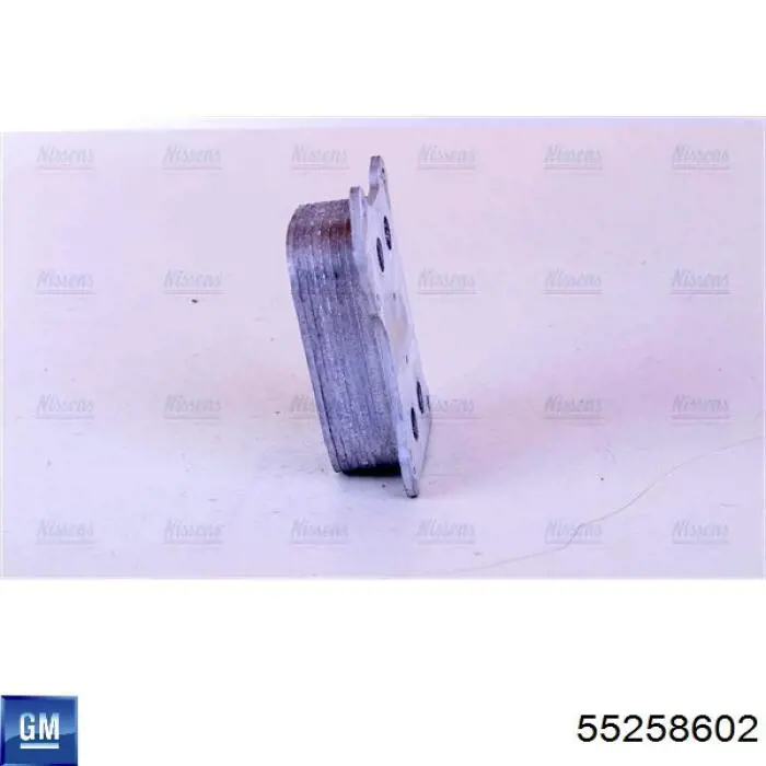 Radiador de óleo (frigorífico), debaixo de filtro 55211908 Fiat/Alfa/Lancia