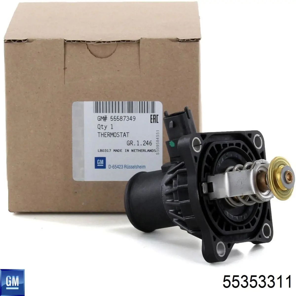 55353311 General Motors Caixa do termostato