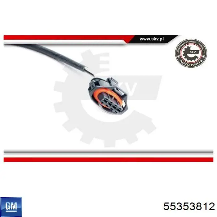 Sonda lambda, sensor de oxigênio depois de catalisador General Motors 55353812 preço, a partir de 47,70 USD