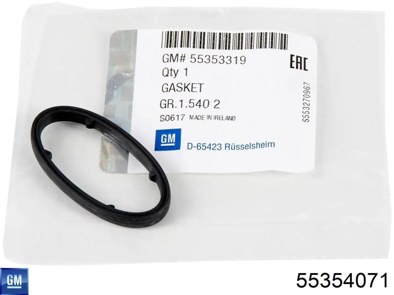 Compre 55354071 General Motors Vedante de adaptador do filtro de óleo