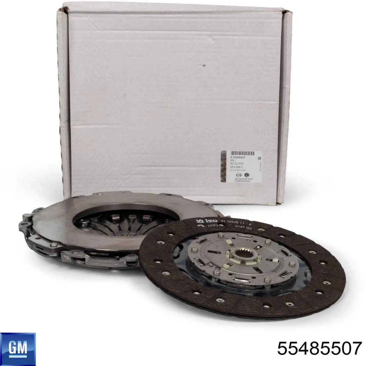 Kit de embraiagem (3 peças) 55485507 General Motors