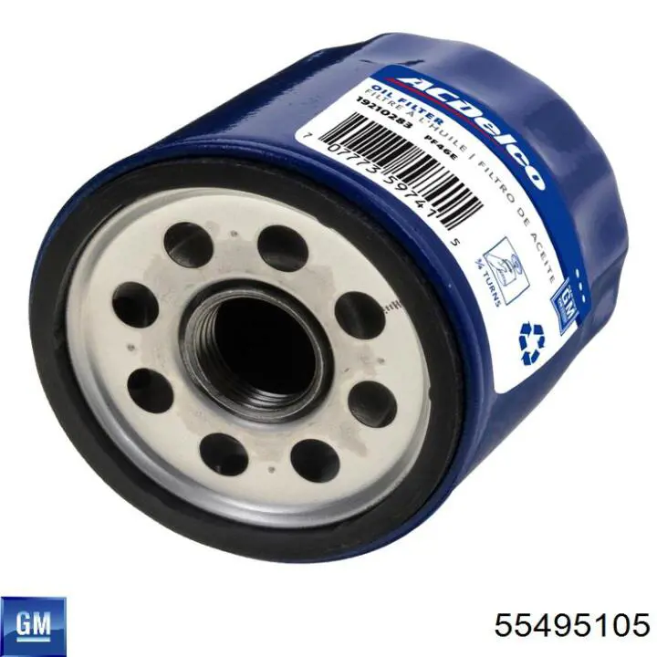 55495105 General Motors Filtro de óleo
