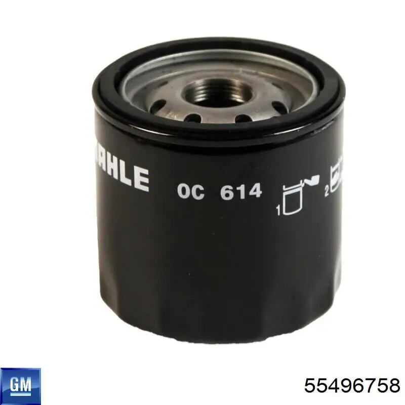 Filtro de óleo General Motors 55496758 preço, a partir de 7,01 USD