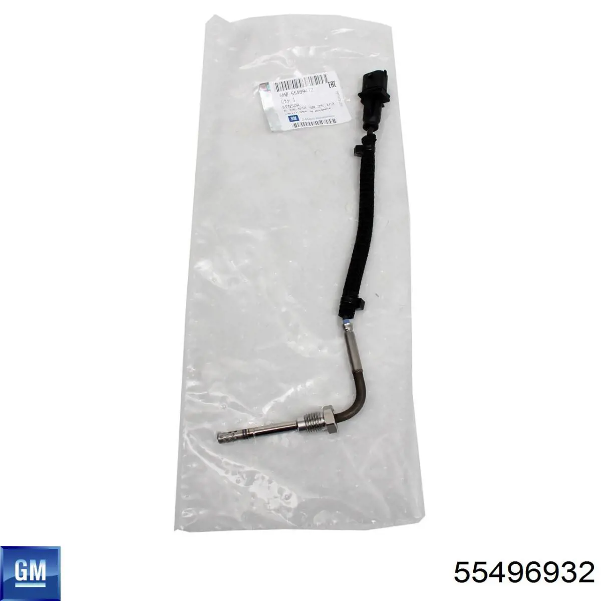 55496932 General Motors Sensor de temperatura dos gases de escape (GE), no catalisador