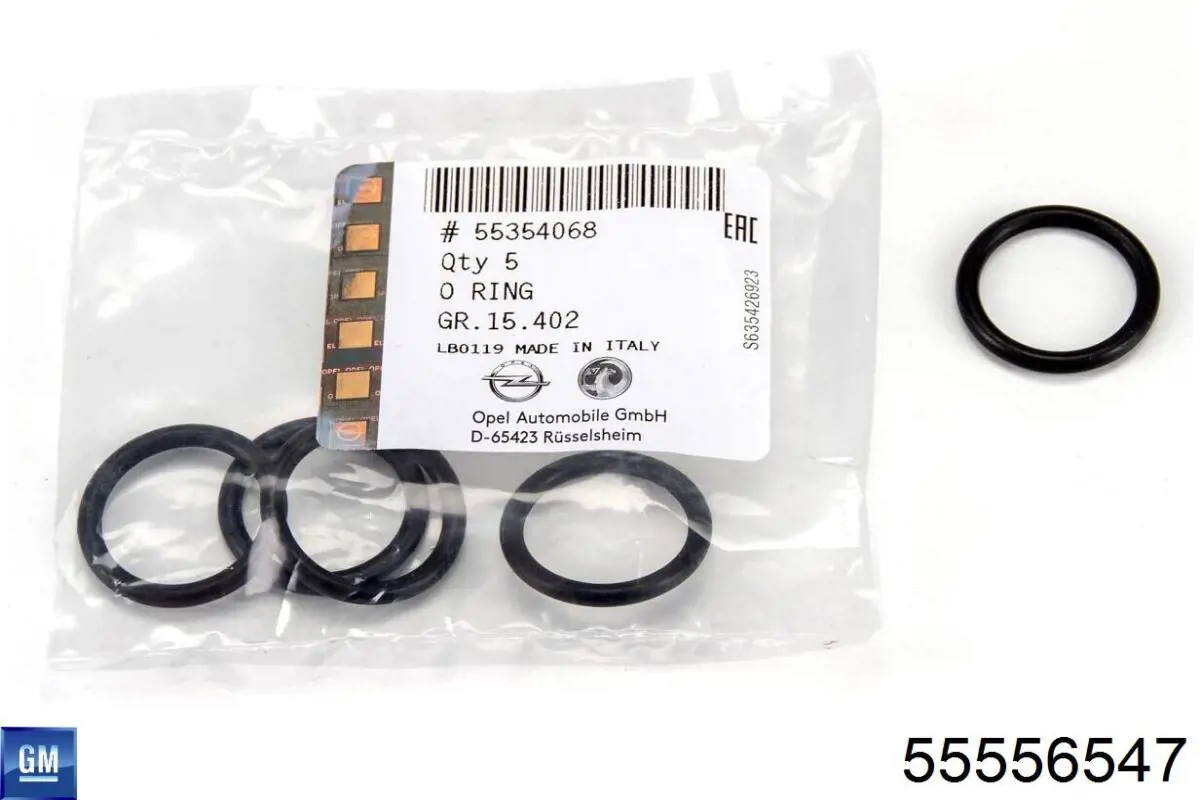 Compre 55556547 General Motors Vedante do conduto de óleo de refrigerador superior