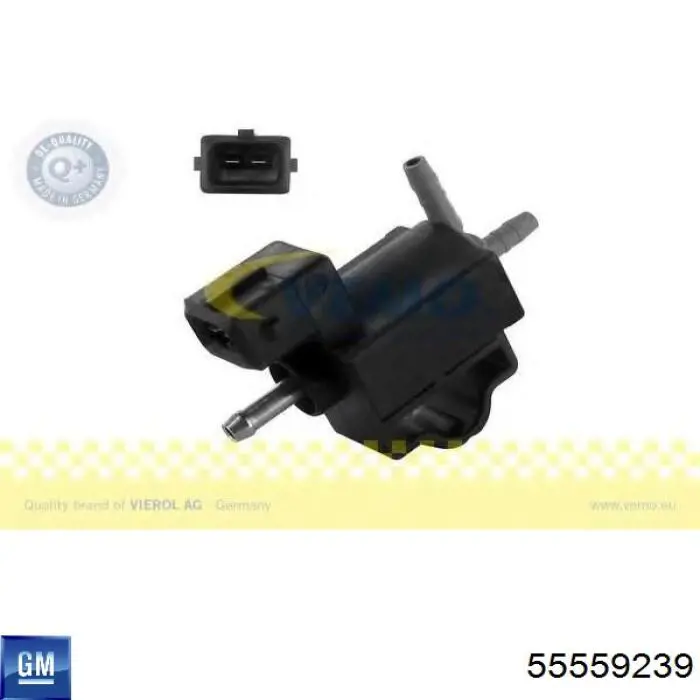 55559239 General Motors Convertidor de pressão (solenoide) de supercompressão
