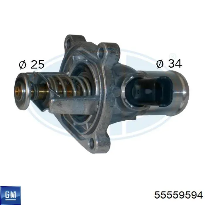 Termostato General Motors 55559594 preço, a partir de 38,20 USD