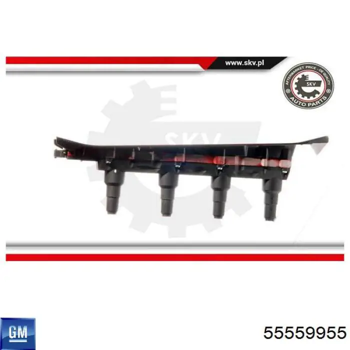 Bobina de ignição General Motors 55559955 preço, a partir de 225,05 USD