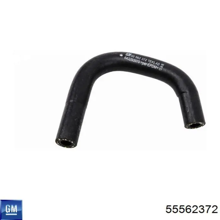 5825724 Opel Mangueira (cano derivado) de aquecimento da válvula de borboleta