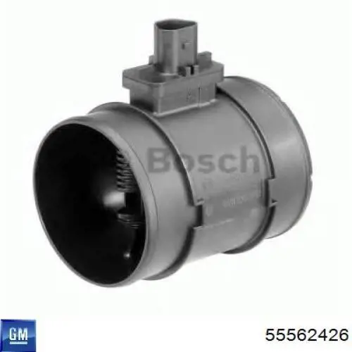 Sensor de fluxo (consumo) de ar, medidor de consumo M.A.F. - (Mass Airflow) General Motors 55562426 preço, a partir de 51,17 USD