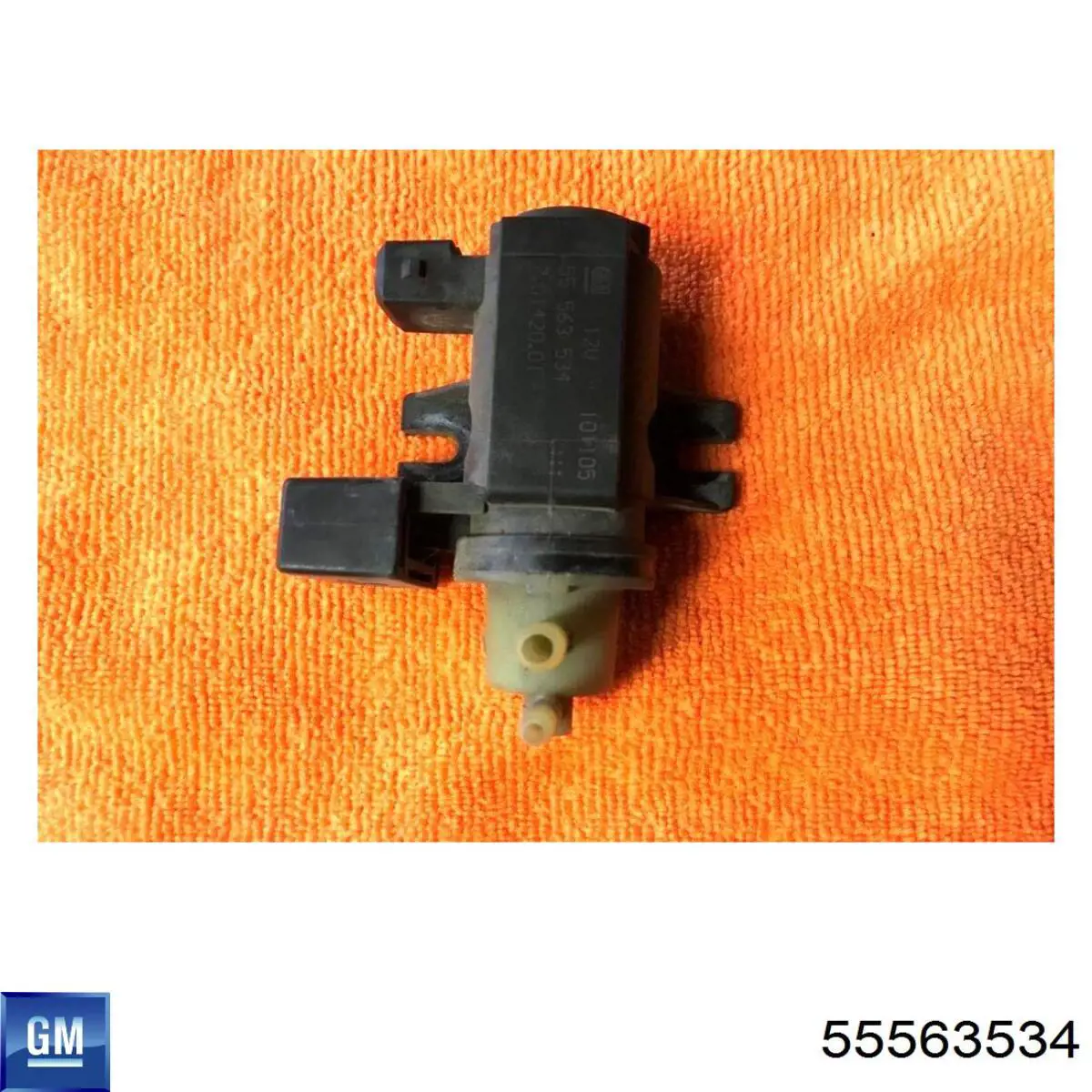Convertidor de pressão (solenoide) de supercompressão 55563534 General Motors