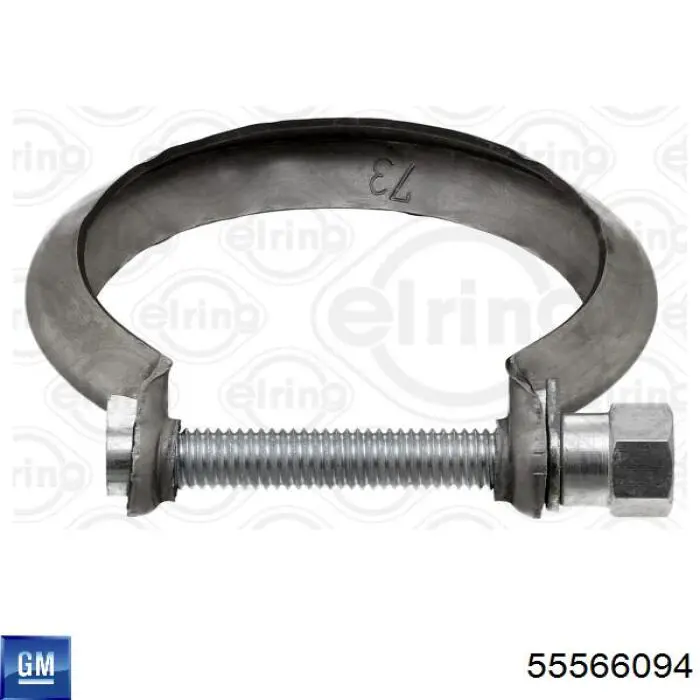 Braçadeira de união de tubo coletor de escape General Motors 55566094 preço, a partir de 5,97 USD