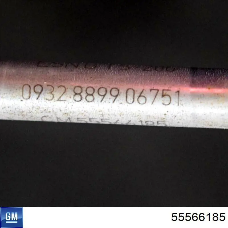 55566185 General Motors Sensor de temperatura dos gases de escape (GE), no catalisador