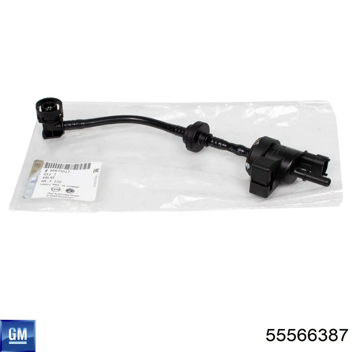 Válvula de ventilação dos gases do tanque de combustível 55566387 General Motors