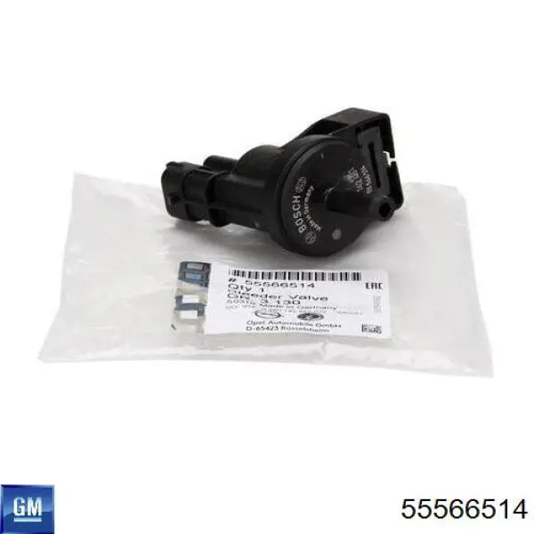 0850093 General Motors Válvula de ventilação dos gases do tanque de combustível