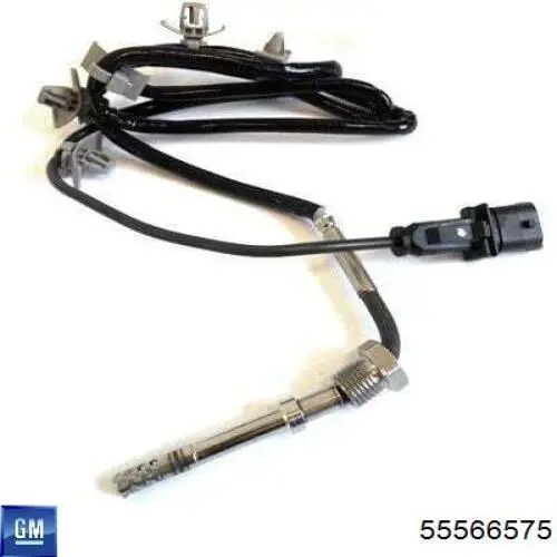 855274 Opel Sensor de temperatura dos gases de escape (GE), até o catalisador