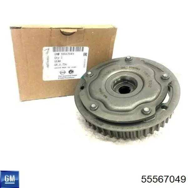 Engrenagem de cadeia de roda dentada da árvore distribuidora de admissão de motor General Motors 55567049 preço, a partir de 206,42 USD